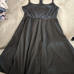 Mossimo Supply Co. Textured Black Mini Dress